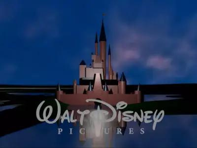 Walt Disney Pictures logo 2006 remake 3D model