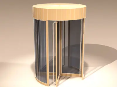 Revolving door 3D model