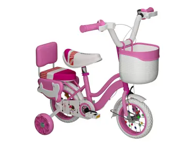 Children 4-Walk for Boys and Girls Aged 3-10 3D model