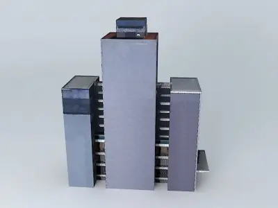 Building Gallery Favorita part 2 Free 3D model