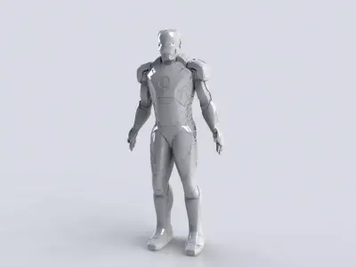 IRON MAN MARK 42 3D model