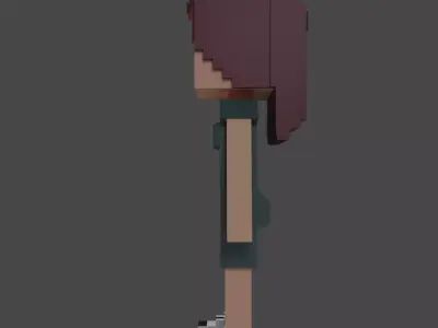 sexy mebit gril 3D model