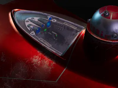 N1 Starfighter 3D model