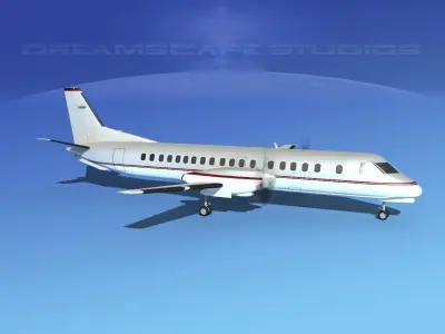 SAAB 2000 Corporate 5 3D model