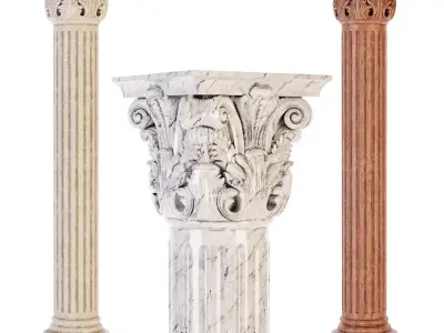 Column 002 3D model