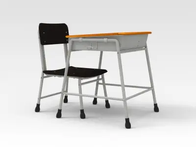 Writing Desk 3D model