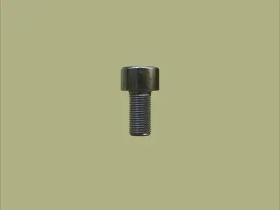 Steel Stained M5 Torx T25 Cap Bolt with PBR 4K 3D model