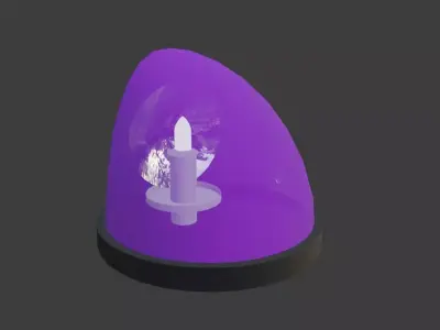 Bosozoku Light Low-poly 3D model