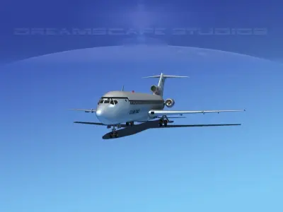 Boeing C-22B USAF 3 3D model