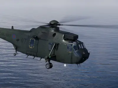 Westland Sea King HC4 Commando 3D model