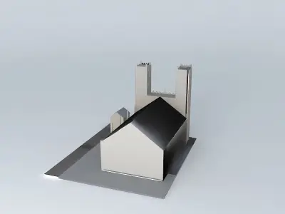 NOTRE DAME BASILICA. Free 3D model