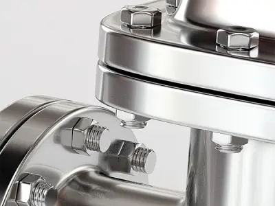 Hydraulic valve 3D model