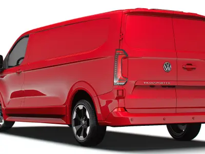 Volkswagen E Transporter L2H1 2025 3D model