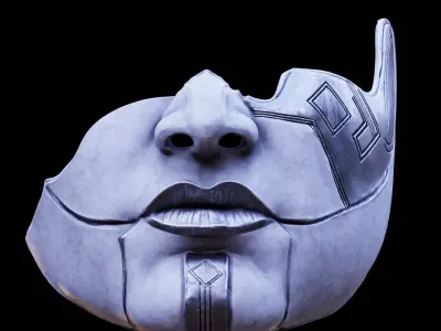 ALICIA MASK - Clair Obscur Expedition 33 Fan Art -  3D Print  3D print model purchase