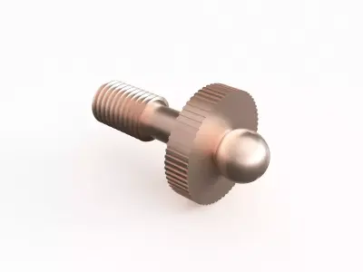 Screw 80 3D model