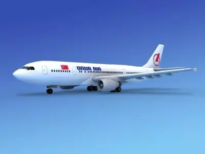 Airbus A300 ONUR 2 3D model