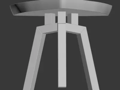 Coffee Stool Free 3D model