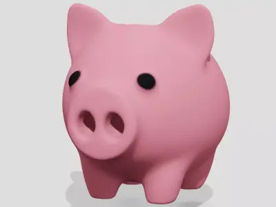 Piggy bank  3D model