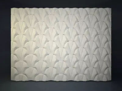 01 VIGELAND WALL PATTERN Free 3D model