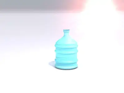 gallon of water 3D model