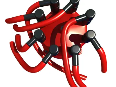 Engine Distributor 3D model