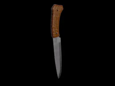 Native American knife Free low-poly 3D model