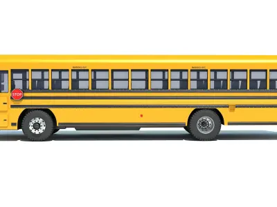 School Bus 3D model