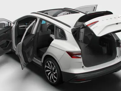 Skoda Enyaq Commercial 2026 3D model
