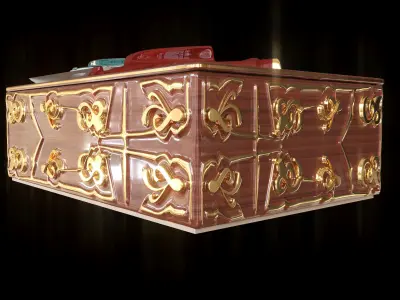 -Swan- jewelry box 3D model