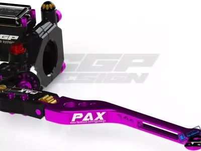 PINKI left brake leverdesigned by paX Free 3D model