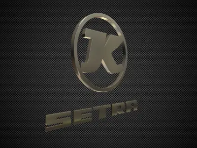 setra logo 3D model