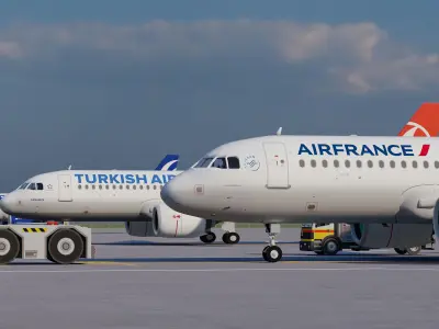 Airport Collection with Interior 3D model