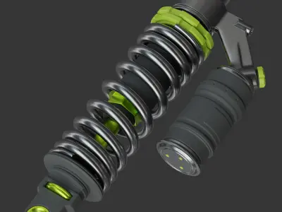 Shock Absorber 3D model