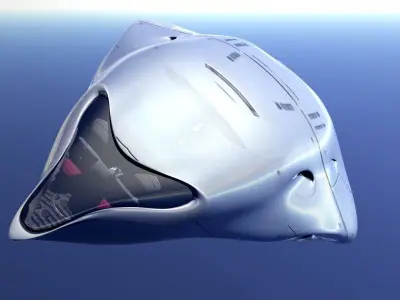 EVAC5 Rescue Starship 3D model