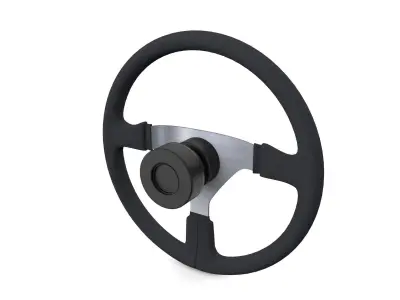 MOMO Steering Wheel 3D model