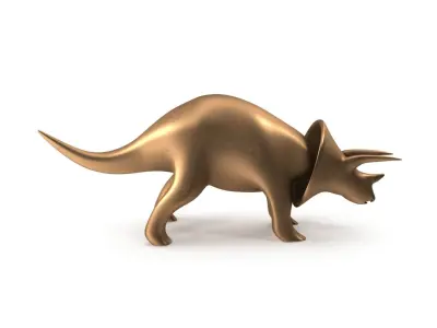 Dinosaurs Triceratops PBR Low-poly 3D model