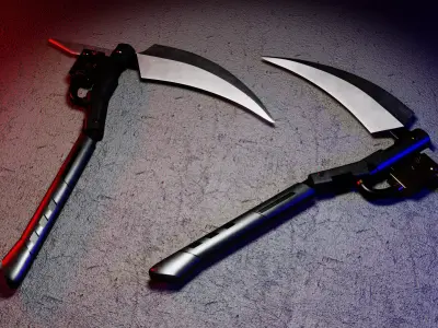 Mowers Scythe Free 3D model