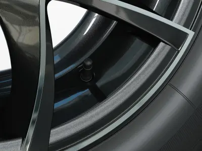 Rim and Tire R16 3D model