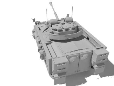 Tank for 3D print 3D print model