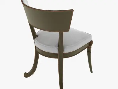  Alfonso Marina -regency klismos side chair 3D model