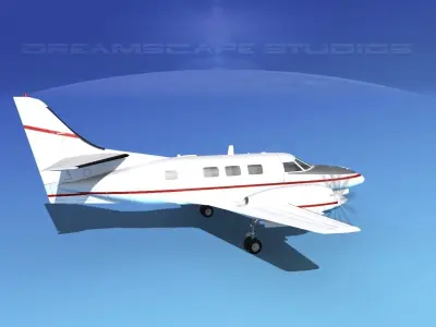 Swearingen SA226-T Merlin III V14 3D model