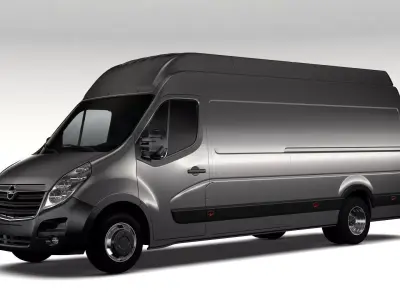 Opel Movano L4H3 Van 2016 3D model