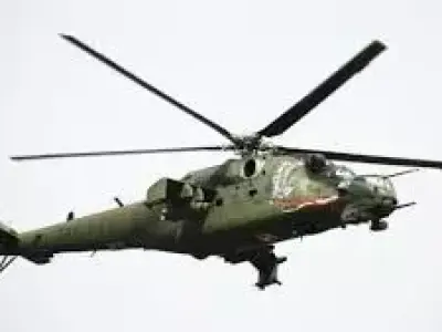 mi 24 helicopter 3D model