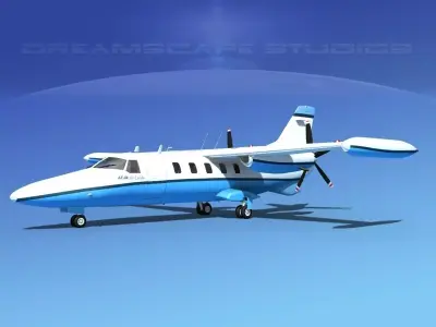 Dreamscape AF-44 Star Executive V02 3D model
