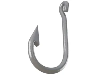Fishing Hook 3D model