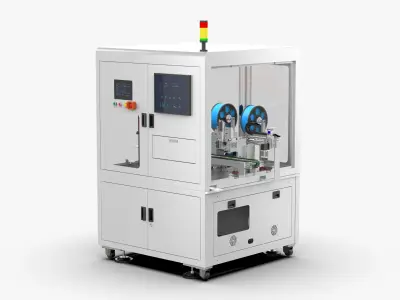 Automatic Double Feeder Labeling Machine 3D model