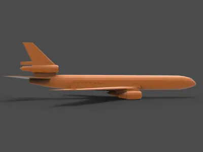 Douglas DC-10 3D print model