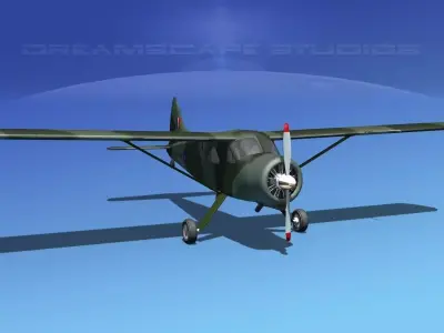 Dehaviland DH-2 Beaver RBA 3D model