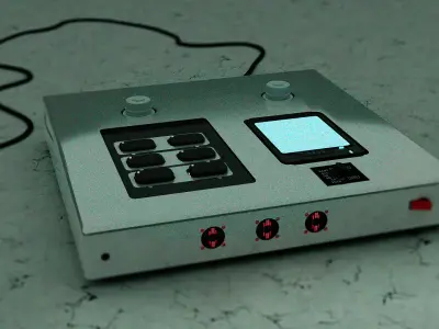 Radio transmitter Free 3D model