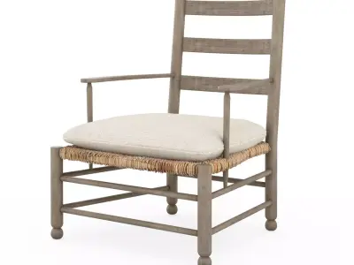 RUSTIC ARMCHAIR Free 3D model